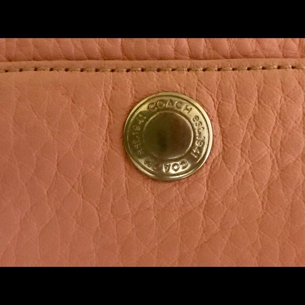 Coach Zippered Wristlet